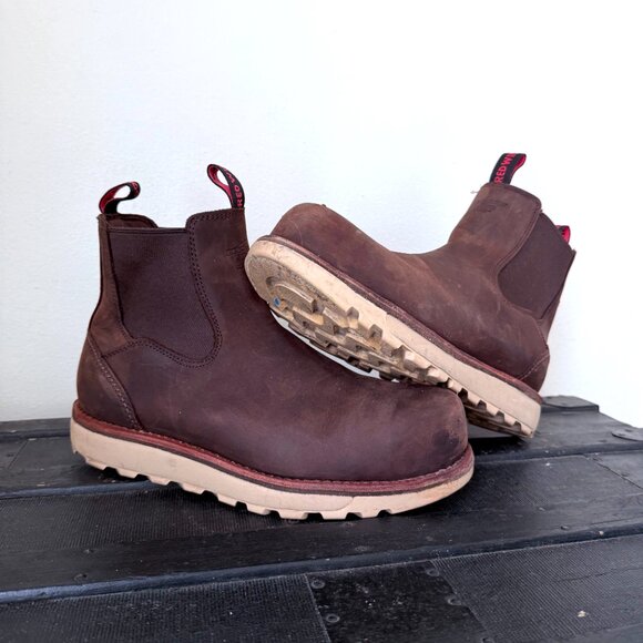 Red Wing Traction Tred Lite Chelsea Boots Men’s 11 Safety Toe Work Boots - Picture 11 of 16